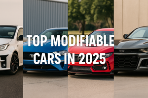 Top Modifiable Cars in 2025: Best Platforms for Performance, Personality, and Long-Term Value