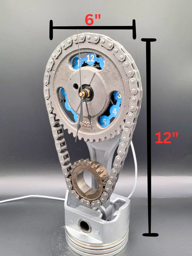 Ford 302 Timing Chain Clock, Rotating Gears From Ford F-150