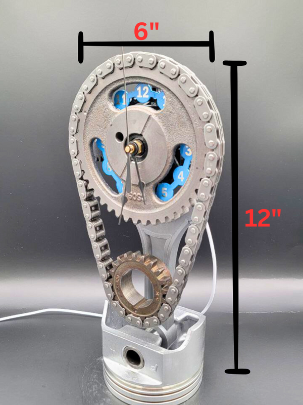 Ford 302 Small Block Timing Chain Clock, Rotating Gears From Ford F-150, Mustang