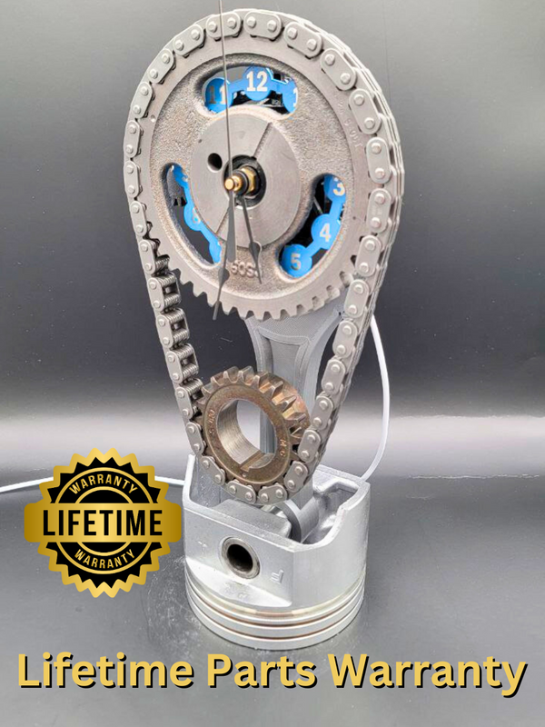 Ford 302 Small Block Timing Chain Clock, Rotating Gears From Ford F-150, Mustang