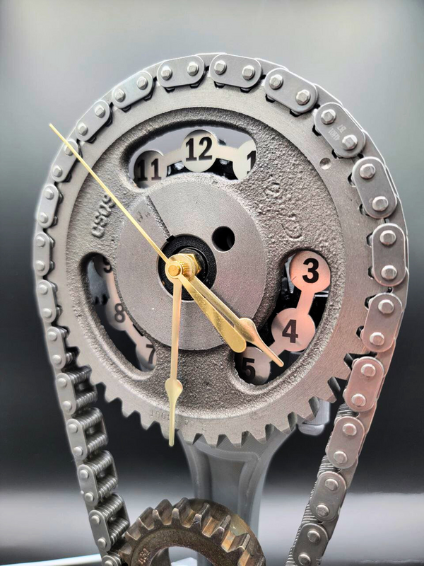 Ford 302 Small Block Timing Chain Clock, Rotating Gears From Ford F-150, Mustang