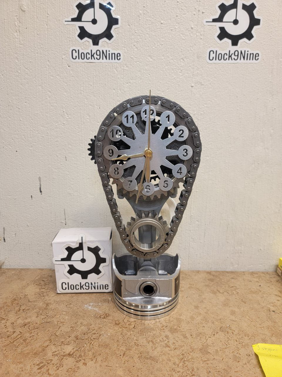 Timing Chain Rotating Gear Clocks – Clock9nine