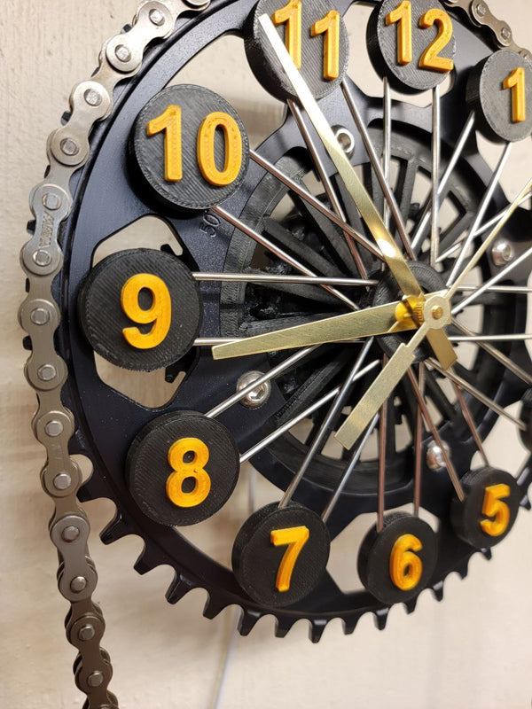 Bicycle Clock