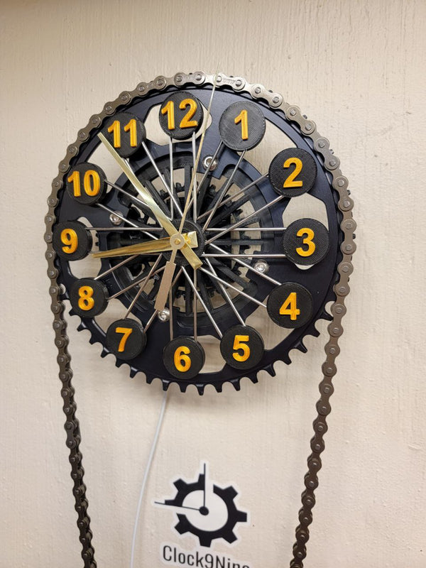 Bicycle Clock