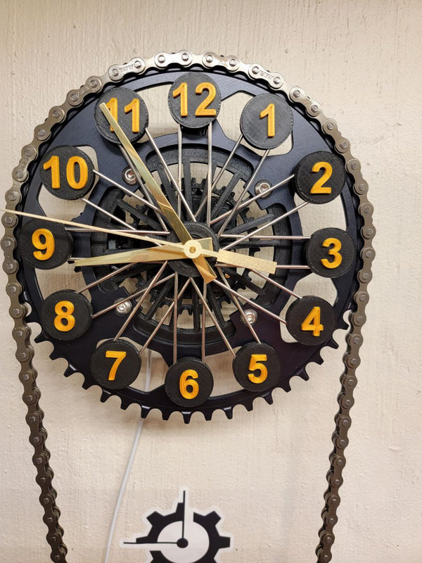 Bicycle Clock