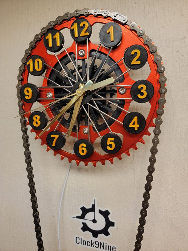 Bicycle Clock