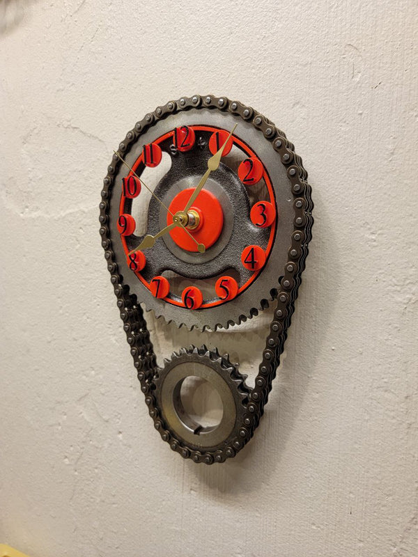 Chevy big block Timing Chain Clock.