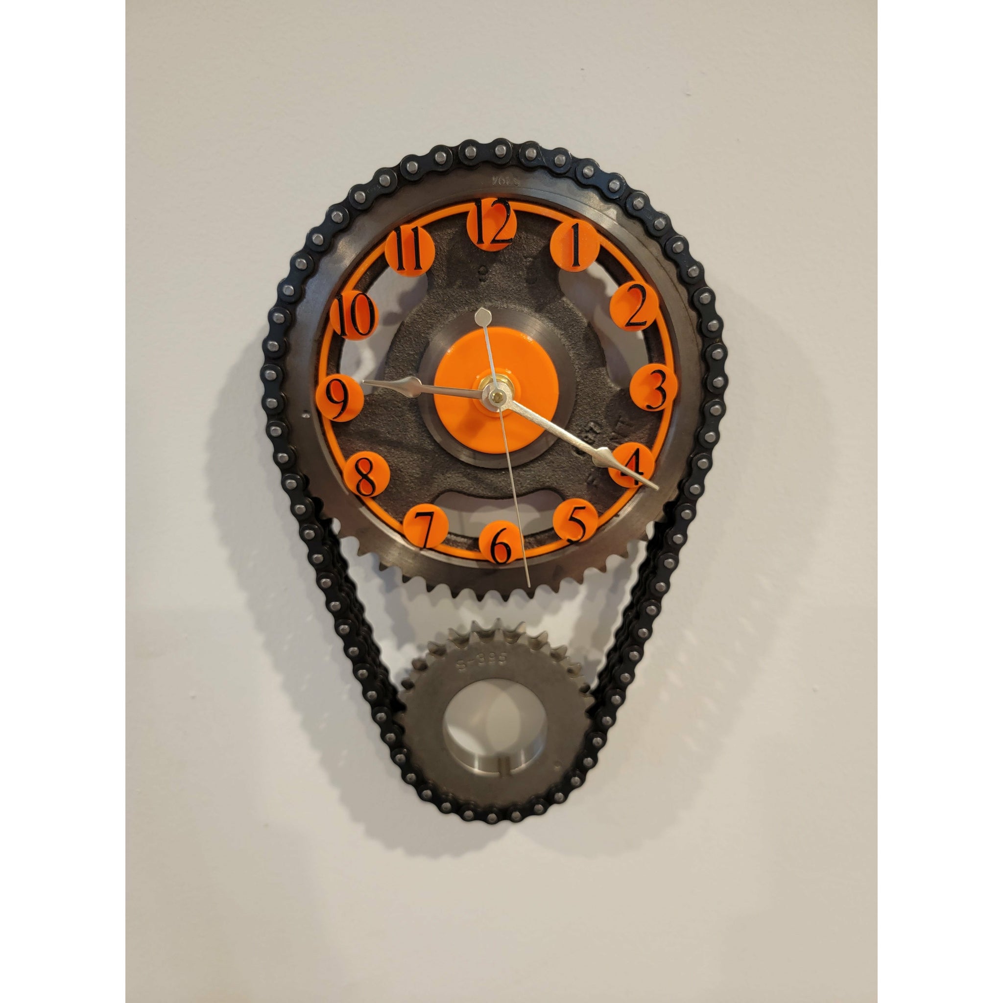 Chevy big block Timing Chain Clock. Clock9nine