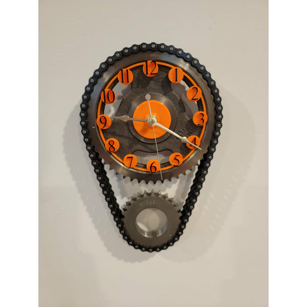 Chevy big block Timing Chain Clock. - Clock9nine