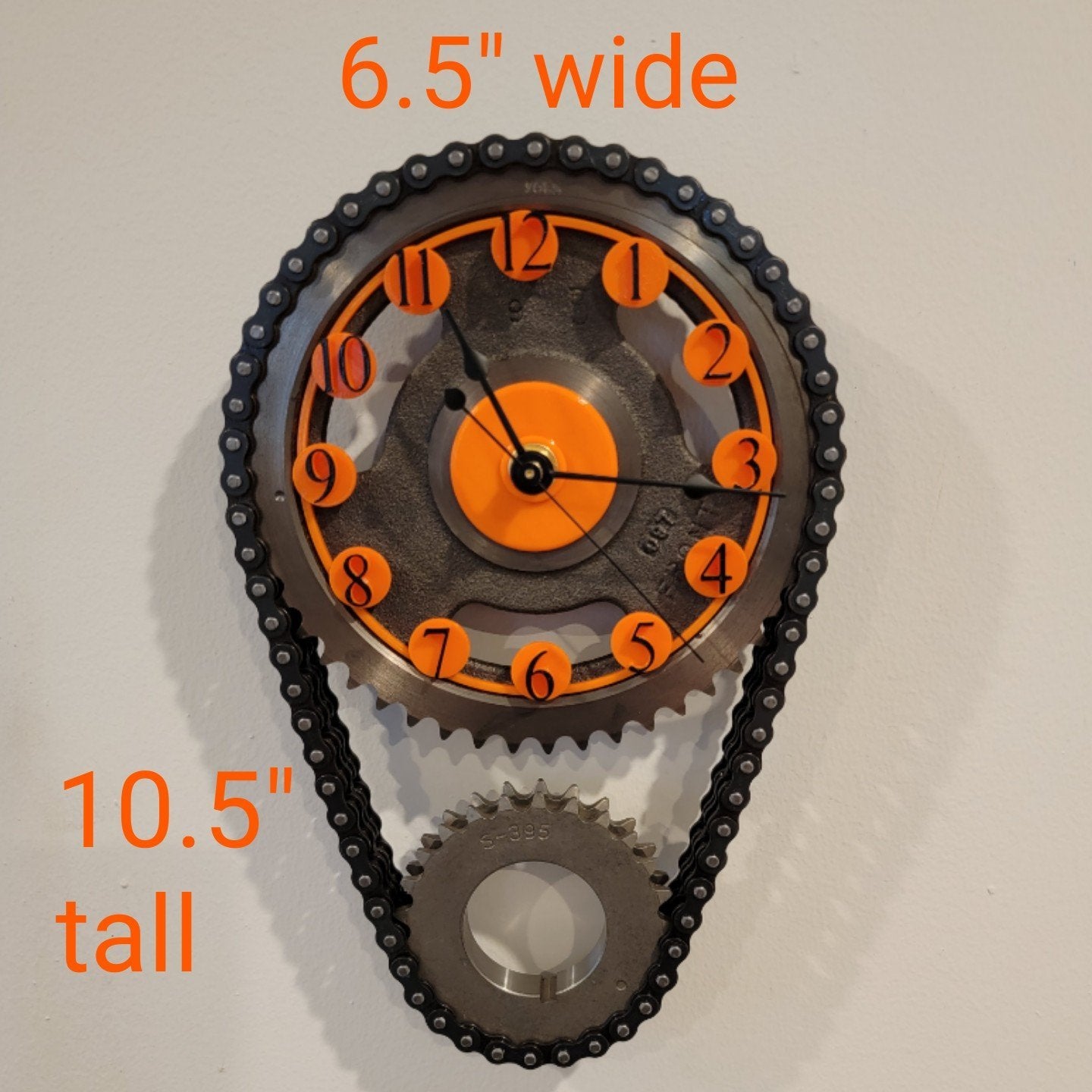 Chevy big block Timing Chain Clock. Clock9nine
