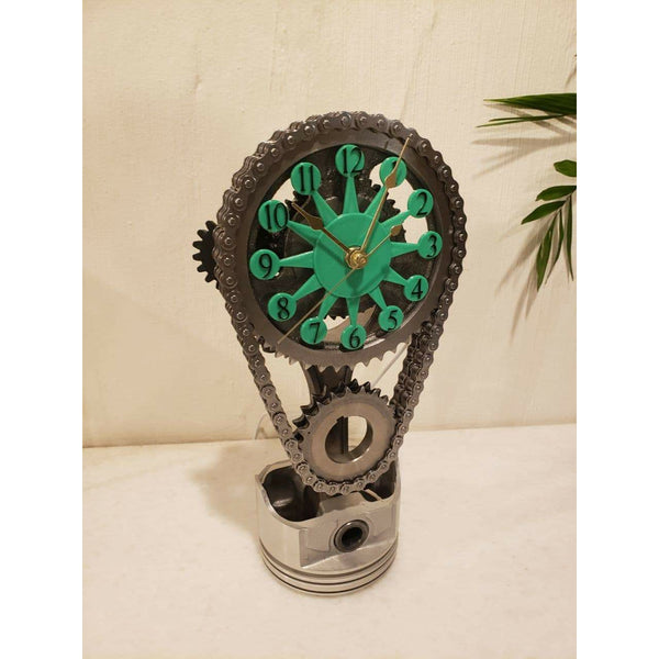 Chevy Small block Timing Set Clock, Motorized, Rotating. 3-4 week lead time - Clock9nine