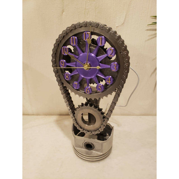 Chevy Small block Timing Set Clock, Motorized, Rotating. 3-4 week lead time - Clock9nine