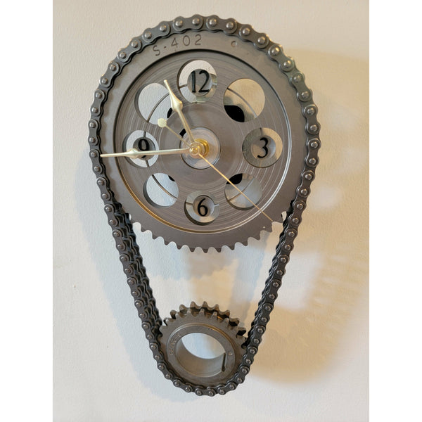 Dodge 360, hanging timing chain clock - Clock9nine