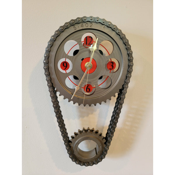 Dodge 360, hanging timing chain clock - Clock9nine