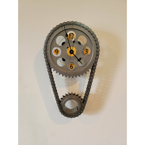 Dodge 360, hanging timing chain clock - Clock9nine